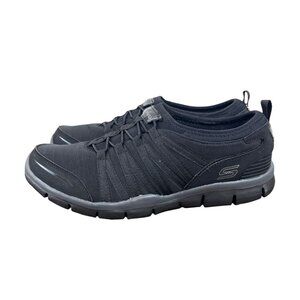 Skechers Black Shake It Off Size 7.5 Womens Sneakers - New